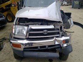 1998 TOYOTA 4RUNNER SILVER SR5 3.4L,AT,4WD.  Z24893